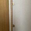 栗の木　六角形の手摺り　真鍮金具付き　ちょうなはつり仕上げ　60cm〜120cm