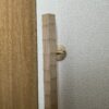 栗の木　六角形の手摺り　真鍮金具付き　ちょうなはつり仕上げ　60cm〜120cm - 画像 (11)