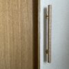 栗の木　六角形の手摺り　真鍮金具付き　ちょうなはつり仕上げ　60cm〜120cm - 画像 (13)
