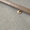 栗の木　六角形の手摺り　真鍮金具付き　ちょうなはつり仕上げ　60cm〜120cm - 画像 (8)