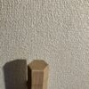 栗の木　六角形の手摺り　真鍮金具付き　ちょうなはつり仕上げ　60cm〜120cm - 画像 (7)