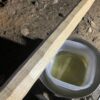 手摺りの蜜蝋ワックス塗り　手摺り長さ120cmまで