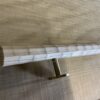 センダンの木　八角形の手摺り　ちょうなはつり(名栗)仕上げ　長さ80cm - 画像 (4)