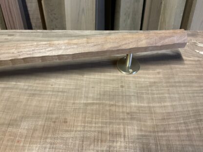 ケンポナシ　八角形　ちょうなはつり(名栗)仕上げの手摺り　長さ80cm - 画像 (4)