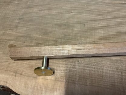 ケンポナシ　八角形　ちょうなはつり(名栗)仕上げの手摺り　長さ80cm - 画像 (2)